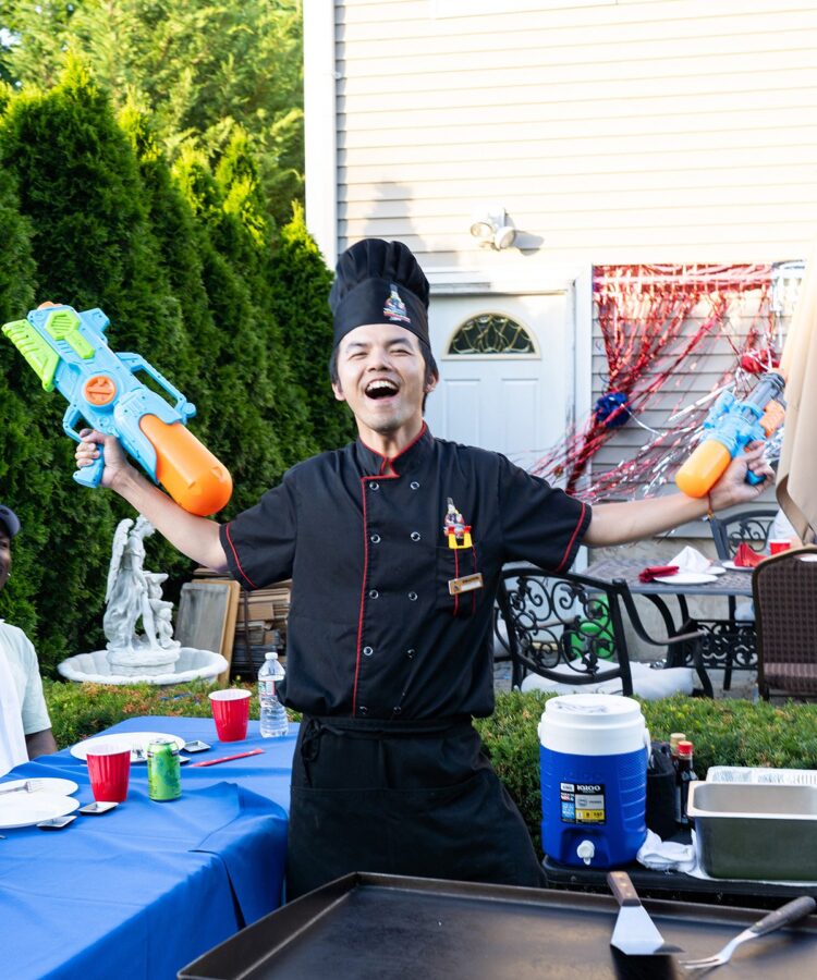hibachi-chef-sake